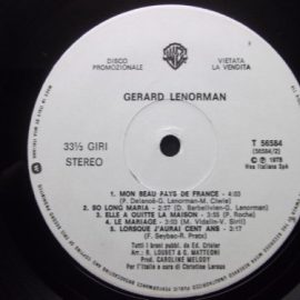 Gérard Lenorman - Gérard Lenorman