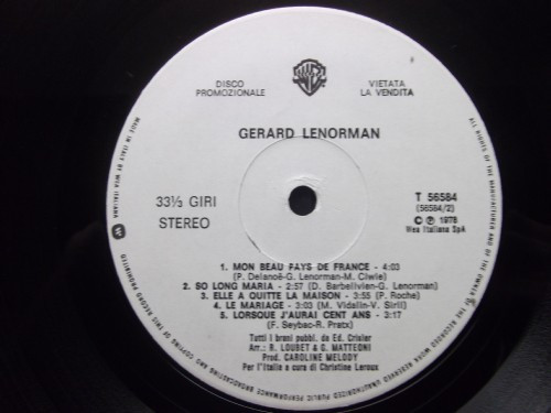 Gérard Lenorman - Gérard Lenorman