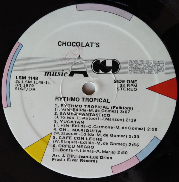 Chocolat's - Rythmo Tropical