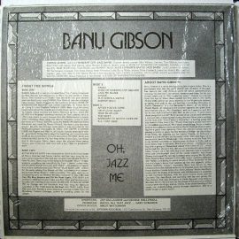 Banu Gibson - Oh, Jazz Me