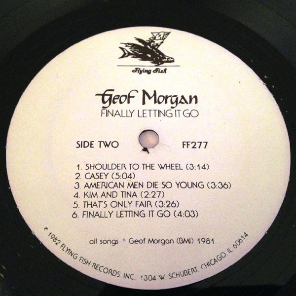 Geoffrey Morgan - Finally Letting It Go