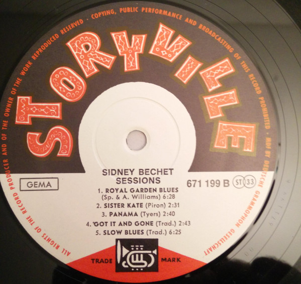 Sidney Bechet - Sessions