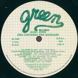 Bobby Johns (4) - Una Chitarra Per Sognare