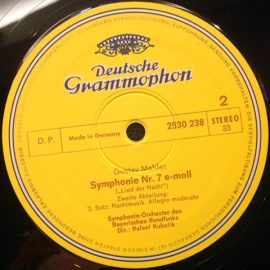 Gustav Mahler • Rafael Kubelik, Symphonie-Orchester Des Bayerischen Rundfunks - Symphonie Nr. 7 (Lied Der Nacht = Song Of The Night)