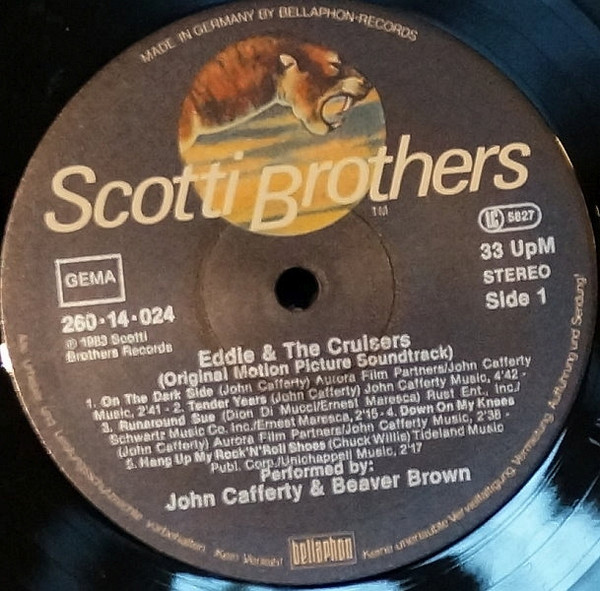 John Cafferty And The Beaver Brown Band - Eddie And The Cruisers (Original Motion Picture Soundtrack)