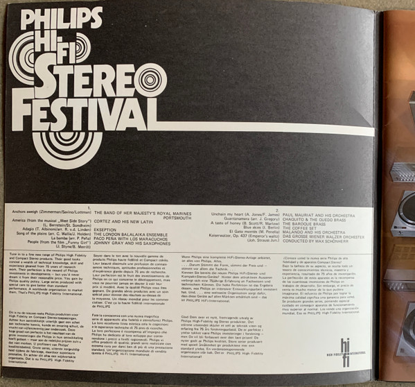 Various - Philips Hi-Fi Stereo Festival