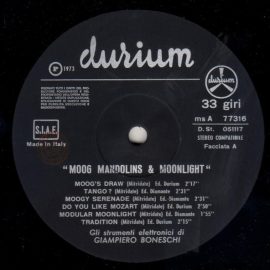 Giampiero Boneschi - Moog Mandolins & Moonlight