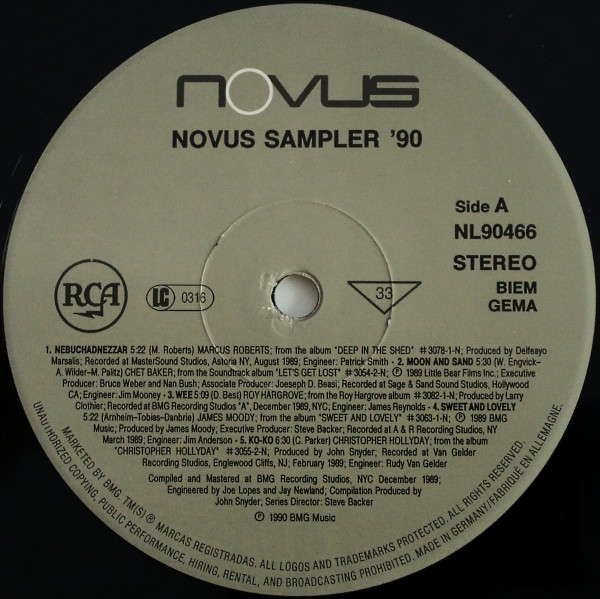 Various - Novus Sampler '90