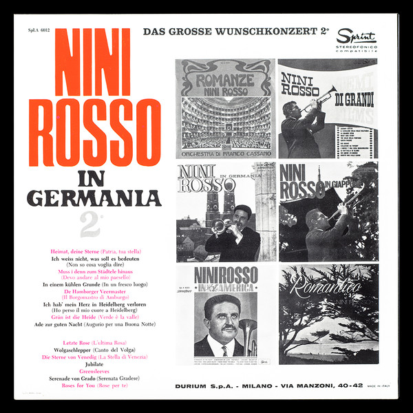 Nini Rosso - In Germania - Das Große Wunschkonzert 2.