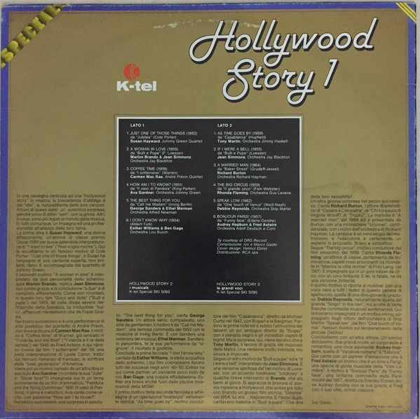 Various - Hollywood Story 1 - I Divi Cantano