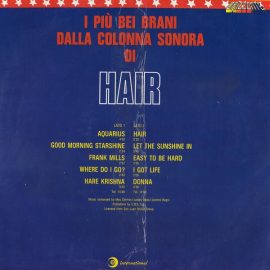 Galt MacDermot - James Rado - Gerome Ragni - I Più Bei Brani Dalla Colonna Sonora Di Hair