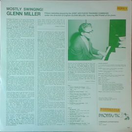 Glenn Miller And The Army Air Force Band, Glenn Miller - Mostly Swinging!