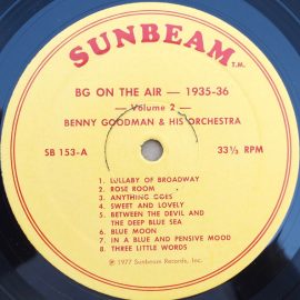 Benny Goodman And His Orchestra Featuring Helen Ward, Buddy Clark (3), Bunny Berigan - Bg On The Air Vol.2 1935-36