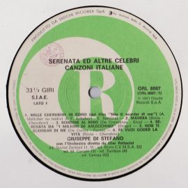 Giuseppe Di Stefano - Serenata Ed Altre Celebri Canzoni Italiane