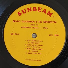 Benny Goodman And His Orchestra - Radio Broadcasts From The Congress Hotel 1936