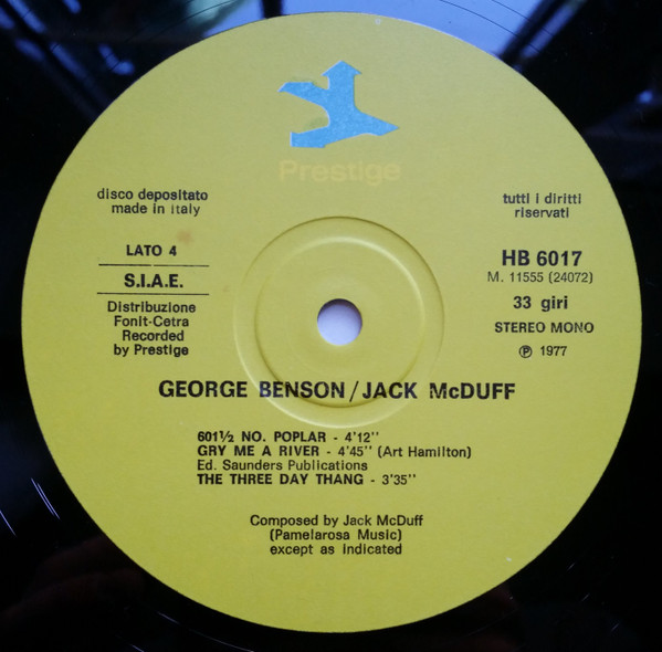 George Benson / Brother Jack McDuff - George Benson/Jack McDuff