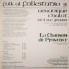 Veronique Chalot Ed Il Suo Gruppo - La Chanson De Provence Antiche Ballate Francesi