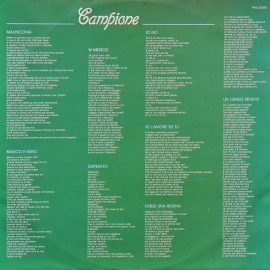 Riccardo Fogli - Campione