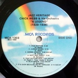 Chick Webb - A Legend (1929 - 1936)