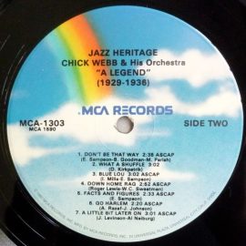 Chick Webb - A Legend (1929 - 1936)