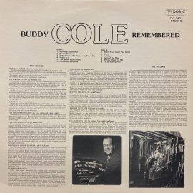 Buddy Cole - Remembered