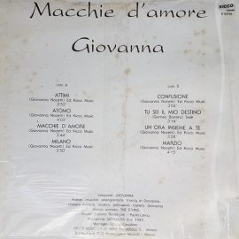 Giovanna* - Macchie D'Amore