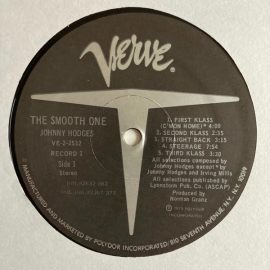 Johnny Hodges - The Smooth One
