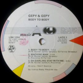 Gepy & Gepy - Body To Body