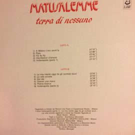 Matusalemme - Terra Di Nessuno