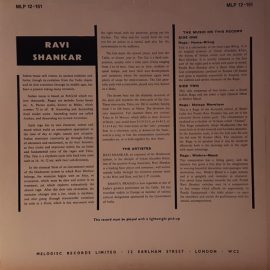 Ravi Shankar - The Exciting Music Of Ravi Shankar