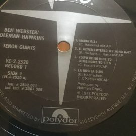 Ben Webster / Coleman Hawkins - Tenor Giants