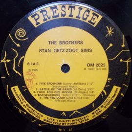 Stan Getz - Zoot Sims - The Brothers