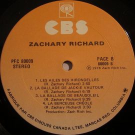 Zachary Richard - Migration