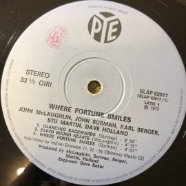 John McLaughlin, John Surman, Karl Berger, Stu Martin, Dave Holland - Where Fortune Smiles