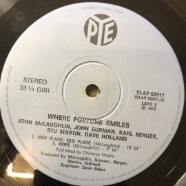 John McLaughlin, John Surman, Karl Berger, Stu Martin, Dave Holland - Where Fortune Smiles