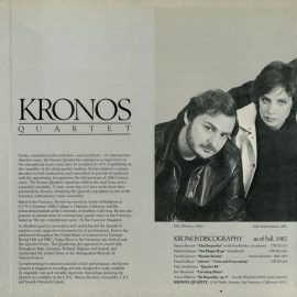 Kronos Quartet - In Formation