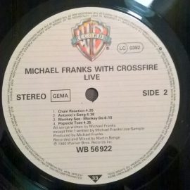 Michael Franks With Crossfire (9) - Live