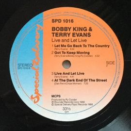 Bobby King & Terry Evans - Live And Let Live!