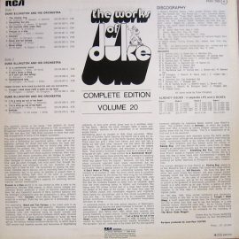 Duke Ellington And His Orchestra - The Works Of Duke - Integrale Volume 20