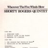 Shorty Rogers Quintet - Wherever The Five Winds Blow