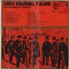 Gruppo "Z" - Canti Anarchici Italiani = Italian Songs Of Anarchy