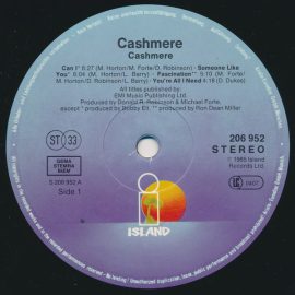 Cashmere (2) - Cashmere