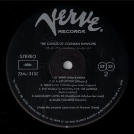 Coleman Hawkins - The Genius Of Coleman Hawkins
