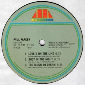 Paul Parker - Too Much To Dream