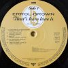 Errol Brown - That's How Love Is