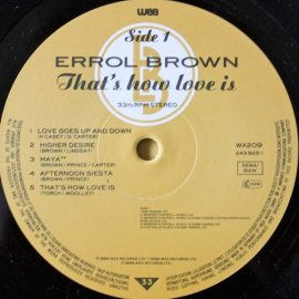 Errol Brown - That's How Love Is
