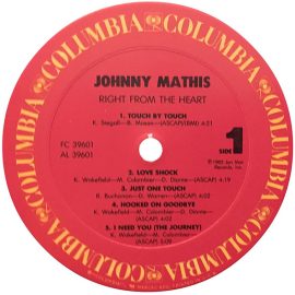 Johnny Mathis - Right From The Heart