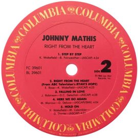 Johnny Mathis - Right From The Heart