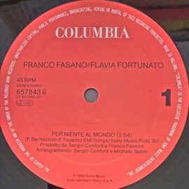 Franco Fasano E Flavia Fortunato - Per Niente Al Mondo