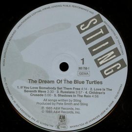 Sting - The Dream Of The Blue Turtles